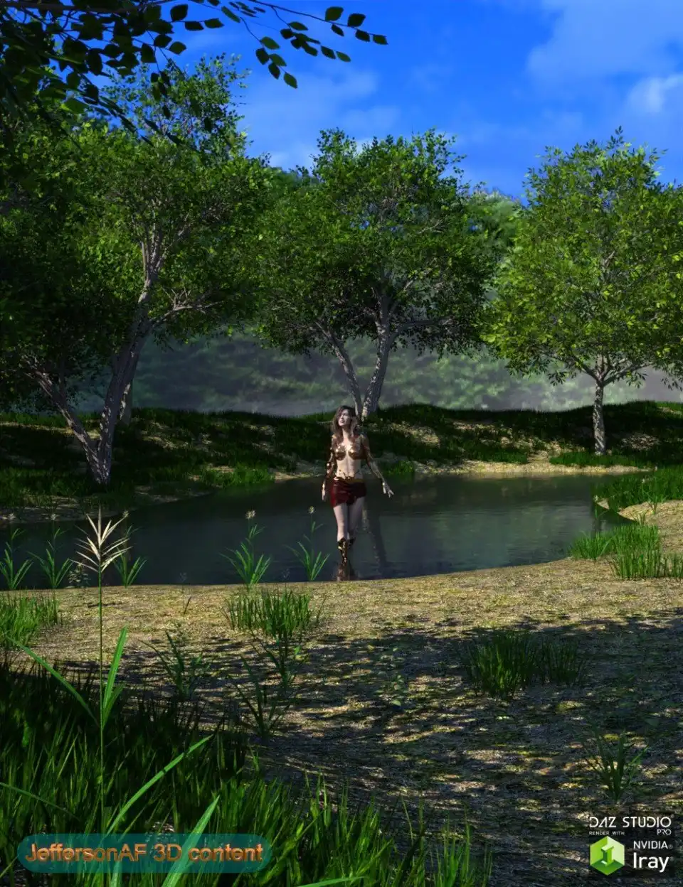 The Beautiful Lake_DAZ3D下载站
