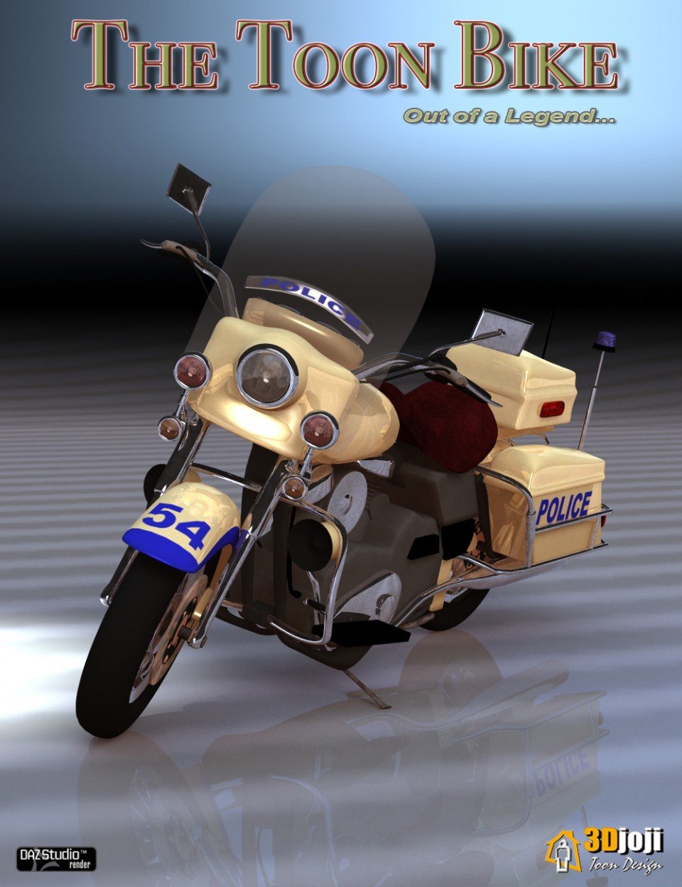 The Toon Bike_DAZ3D下载站