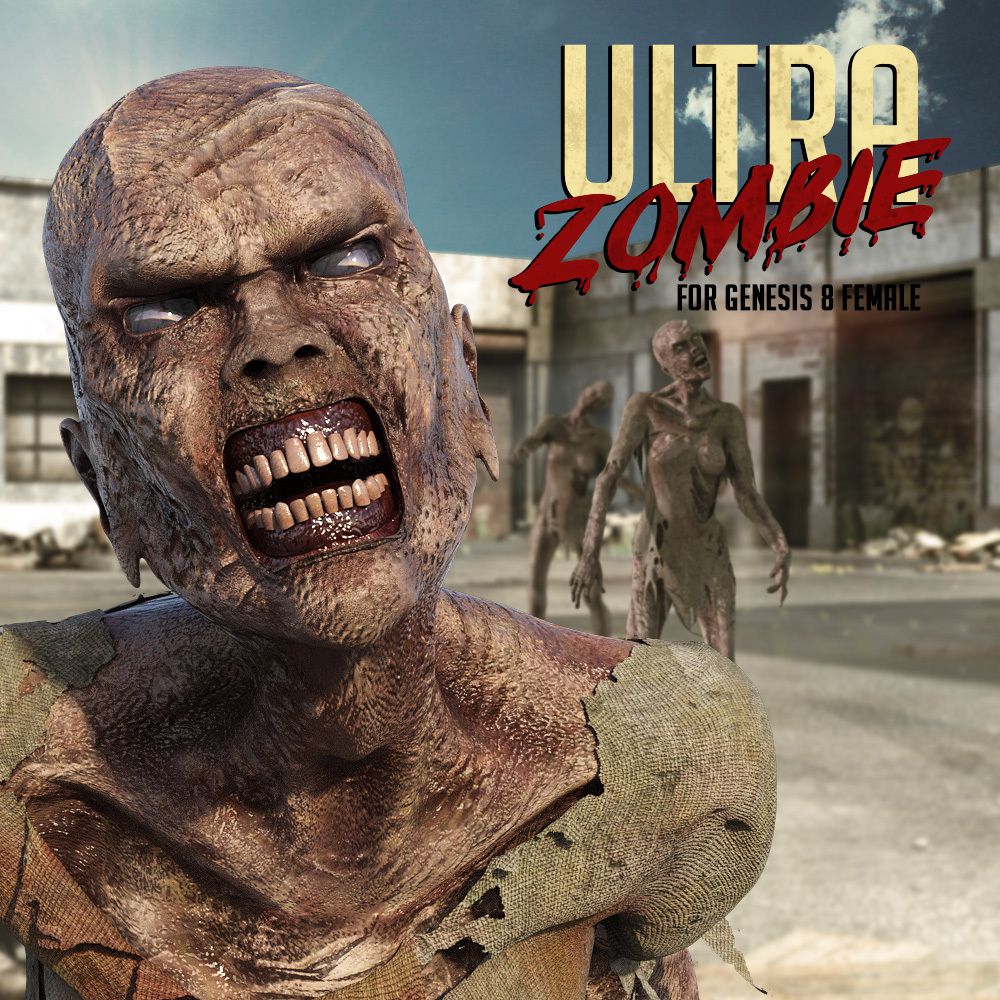 Ultra Zombie G8F_DAZ3D下载站