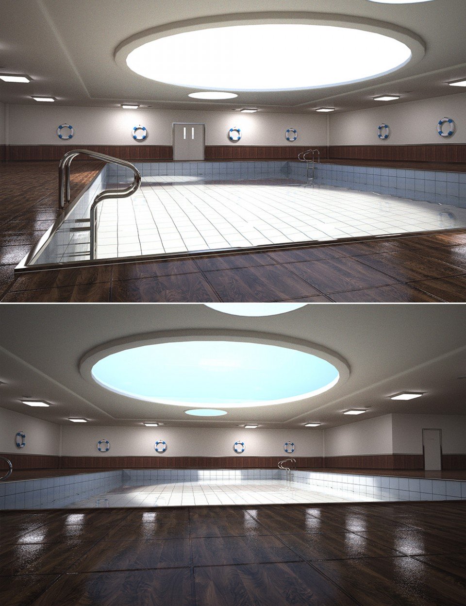 Utopia Indoor Pool_DAZ3D下载站