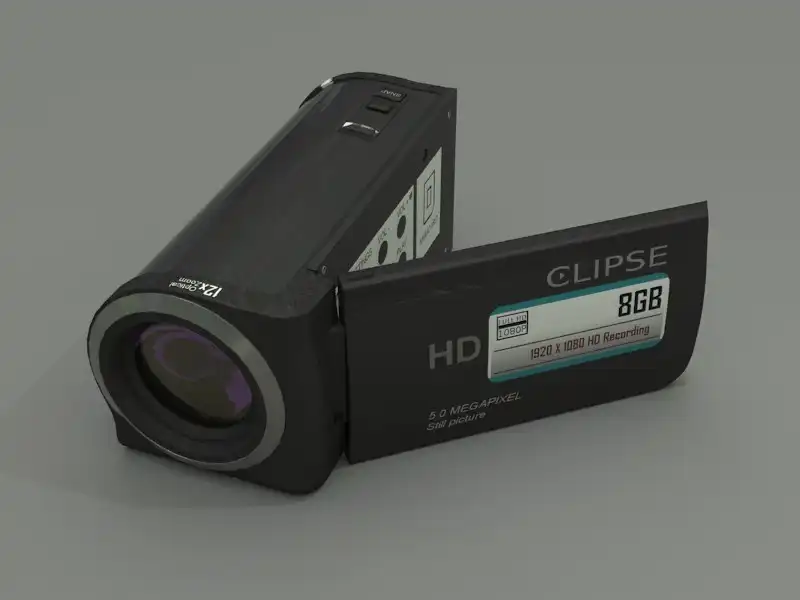 Video Camera By TruForm_DAZ3D下载站