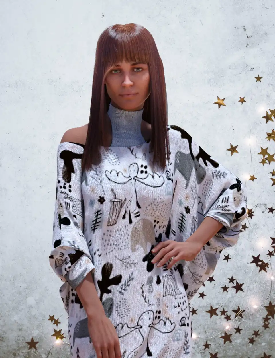 Xmas Knits Iray Shaders_DAZ3D下载站