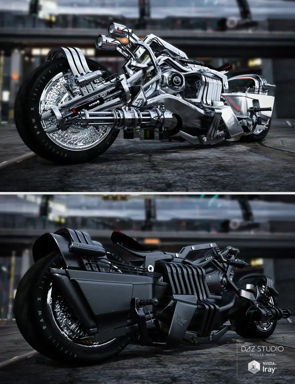 Yamaki Enforcer Iray_DAZ3DDL