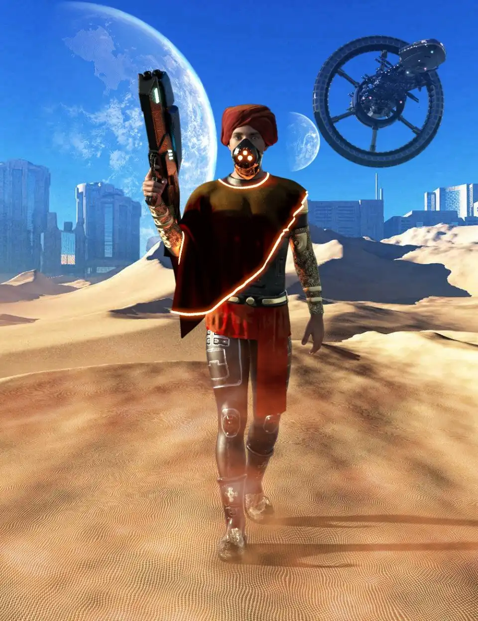 dForce Scifi Alibaba Outfit for Genesis 8 Male(s)_DAZ3DDL