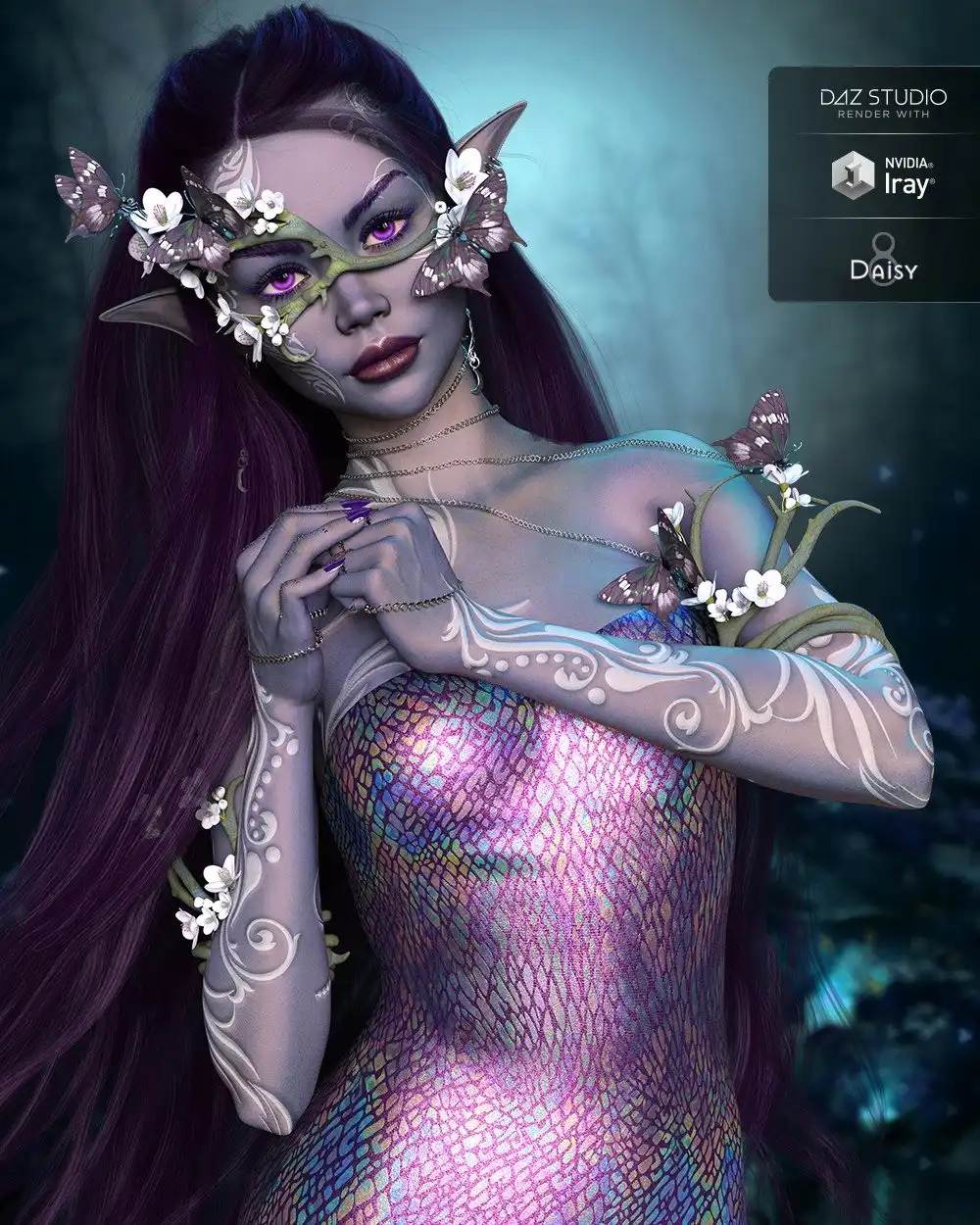 Abyss for Daisy 8_DAZ3D下载站
