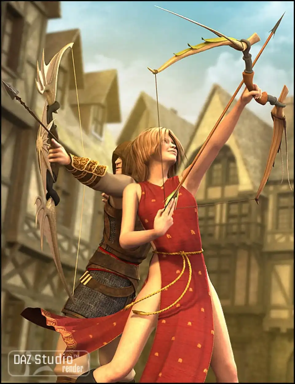 Arcane Archery_DAZ3DDL