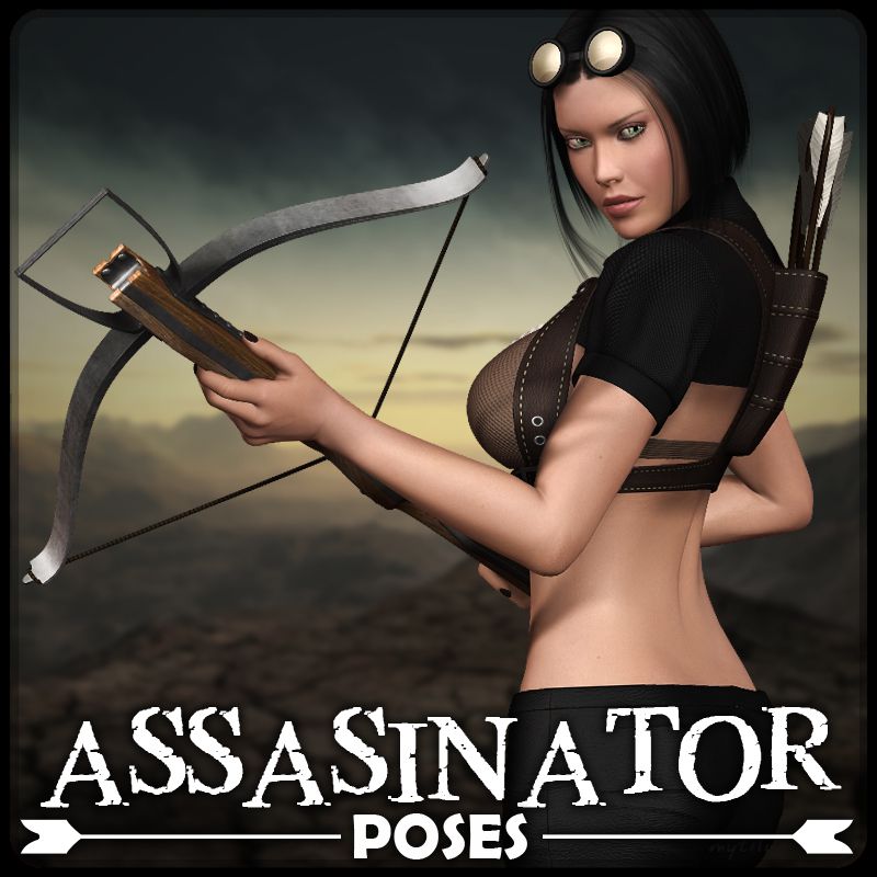 Assasinator – Poses V4_DAZ3D下载站