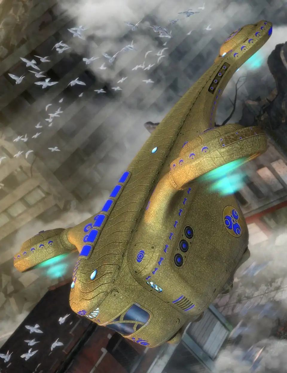 Atlantida Copter_DAZ3D下载站