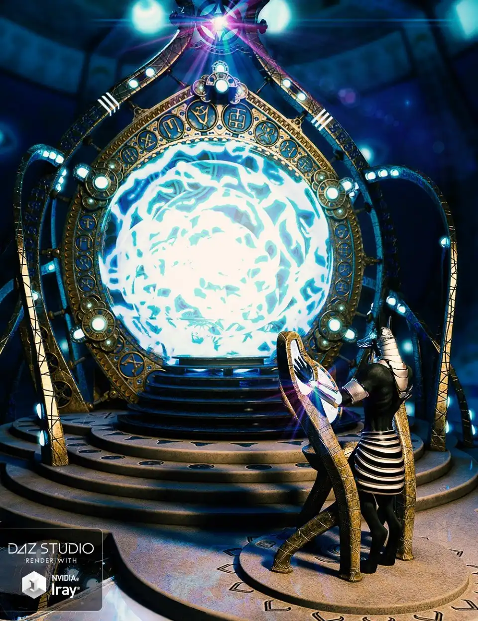 Atlantida Portal_DAZ3DDL