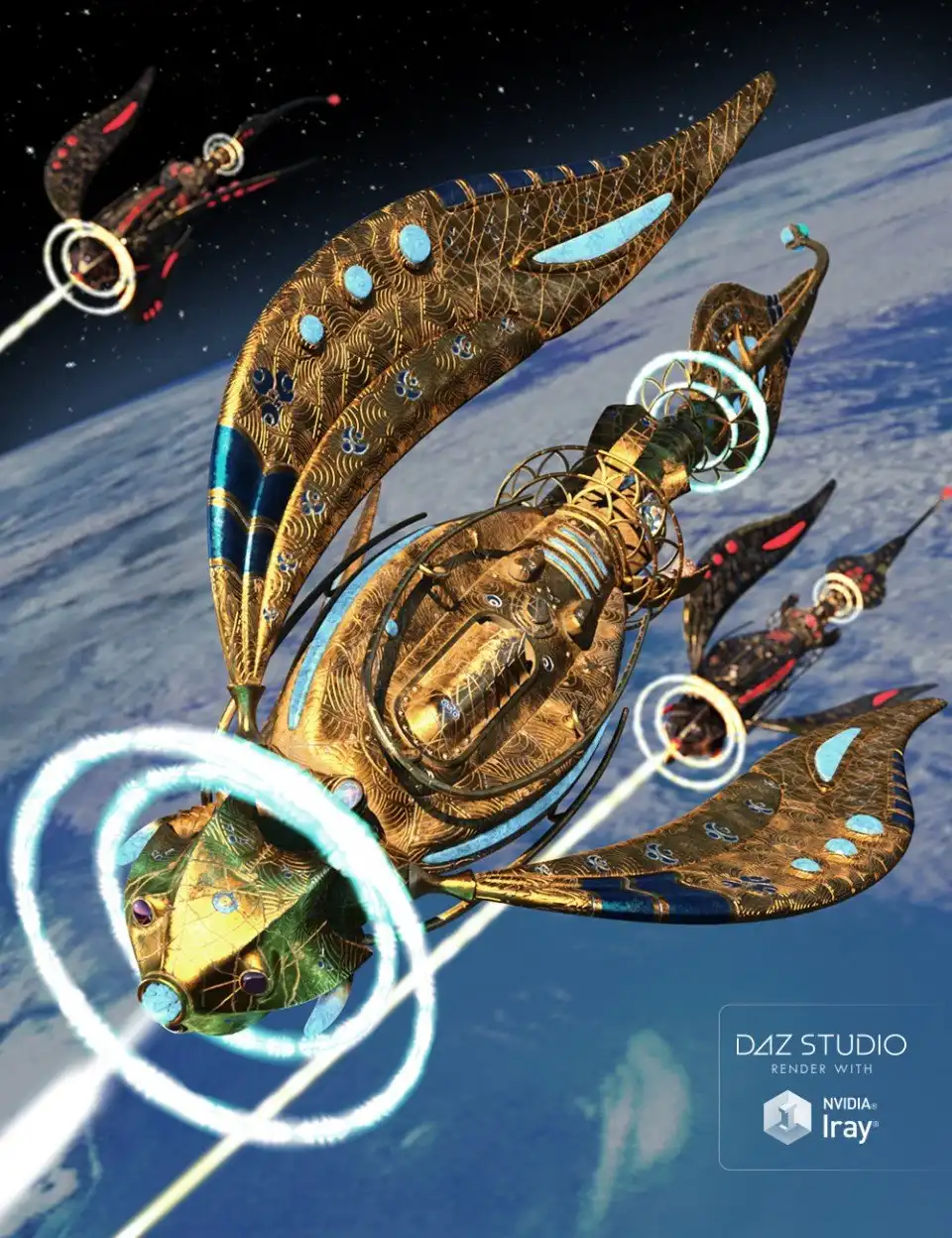 Atlantida Spaceguard_DAZ3D下载站