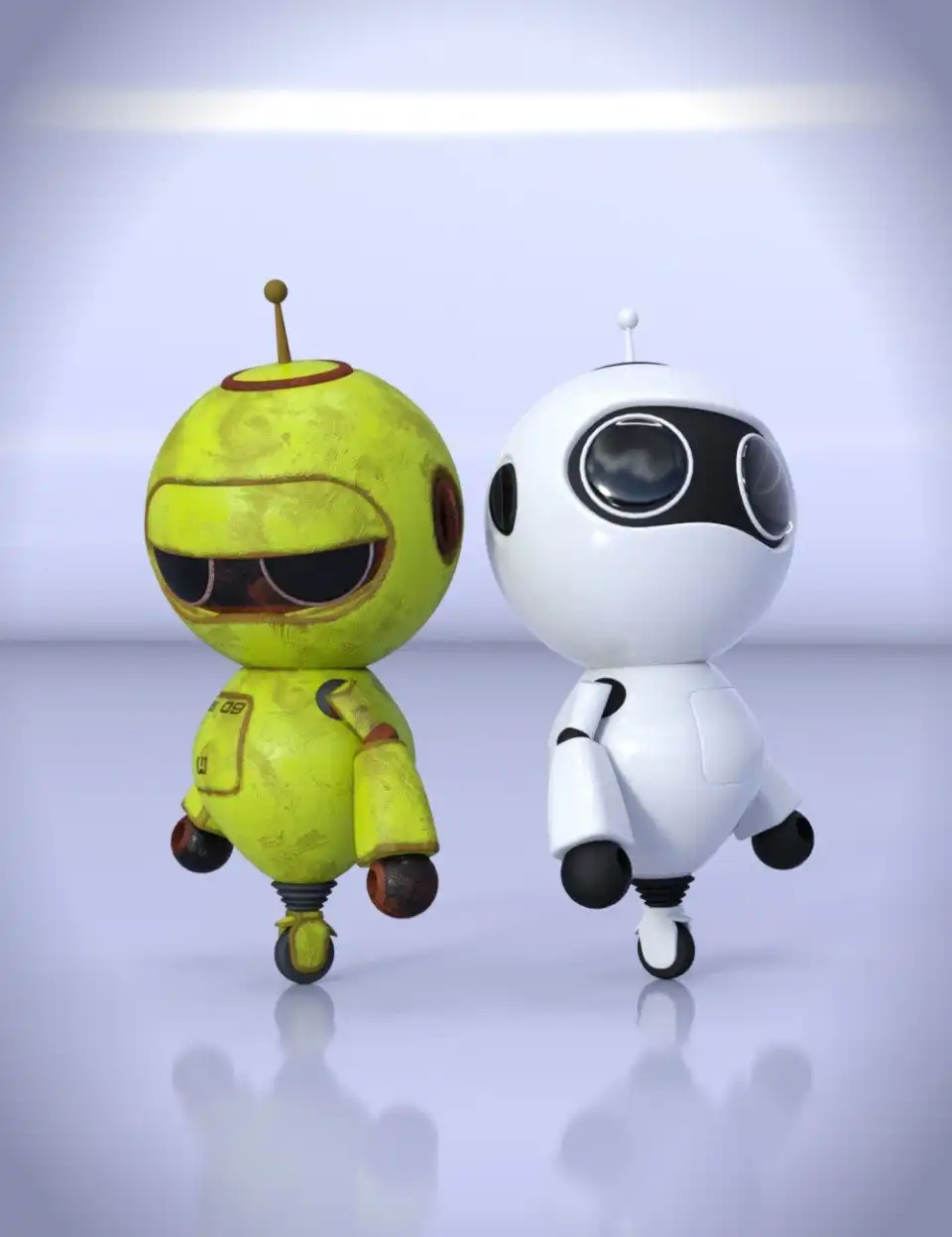 Cute Little Robot_DAZ3DDL