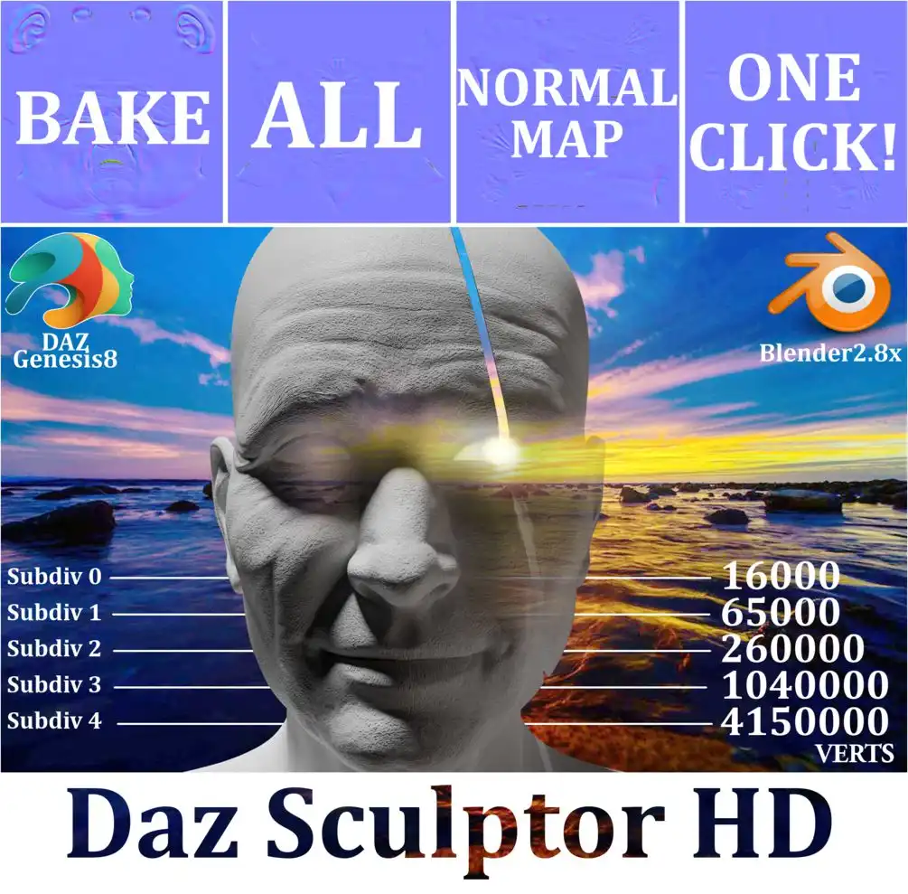 Daz Sculptor HD Ver1.9_DAZ3DDL