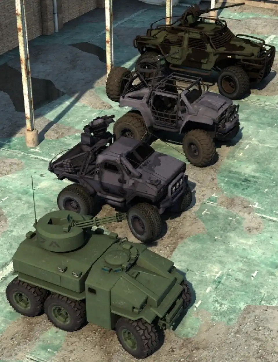 DzFire’s Vehicle Pak 1_DAZ3DDL