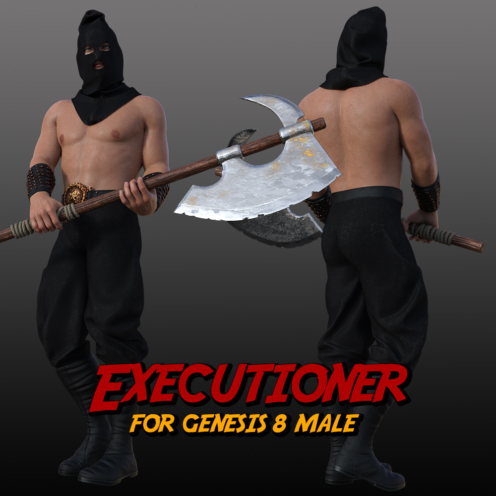 Executioner for G8 Males_DAZ3D下载站