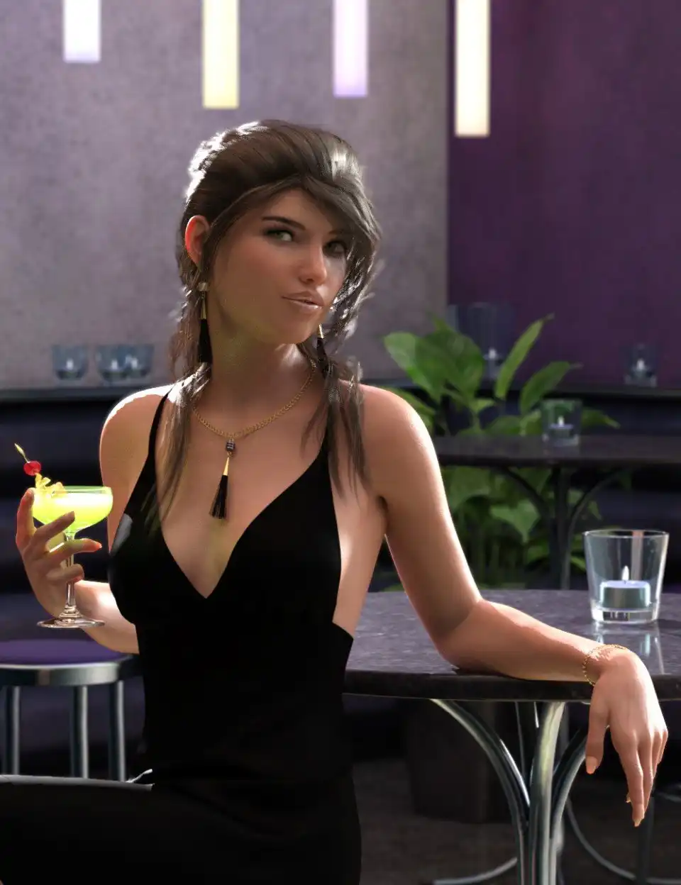 Fancy Cocktails Bundle_DAZ3D下载站