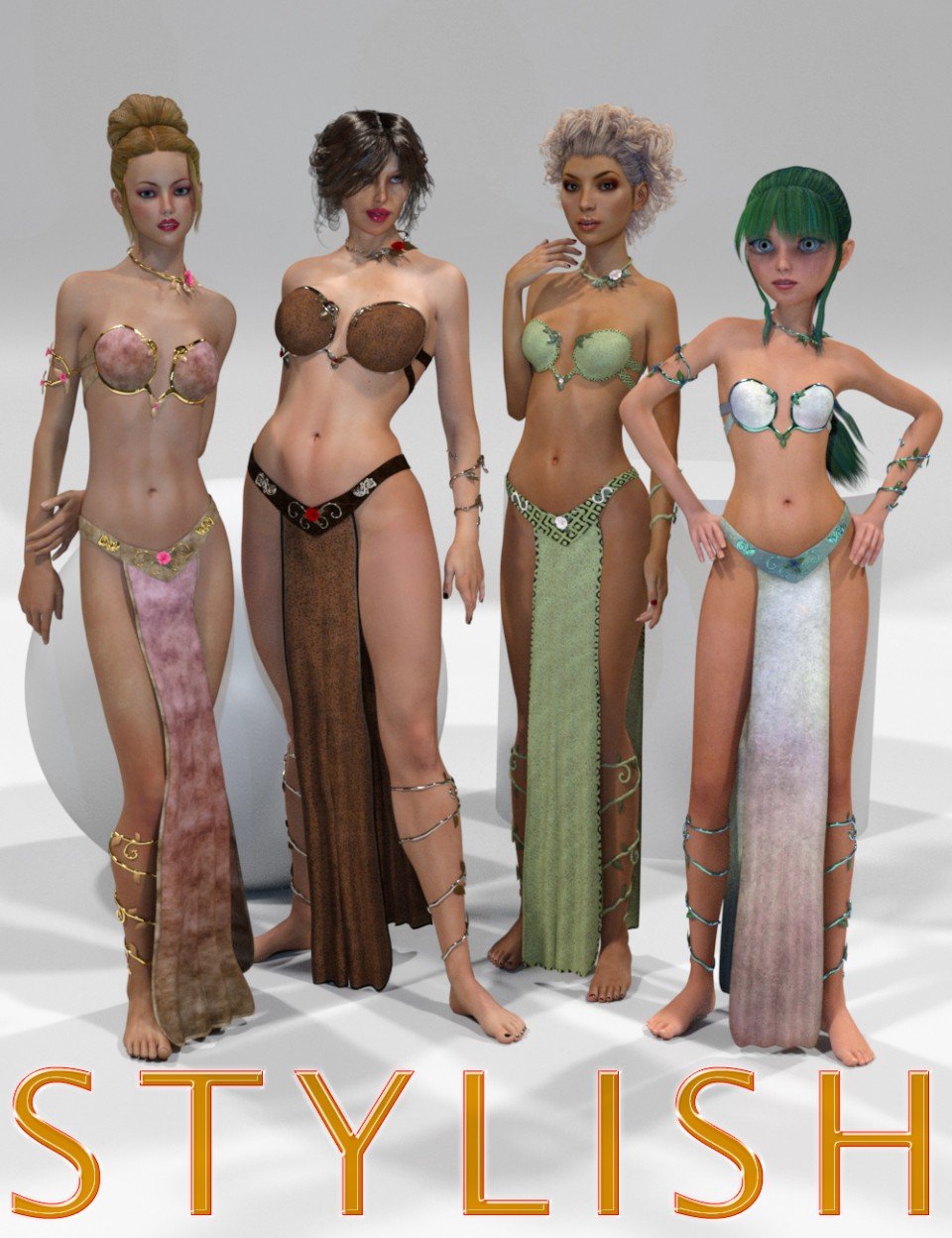 Genesis 2 Legacies for Genesis 3 Female: Stylish_DAZ3D下载站