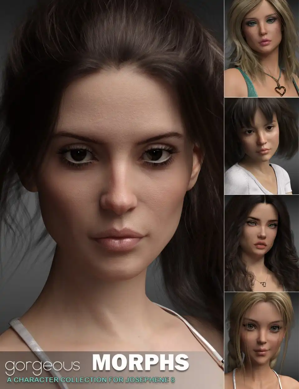 Gorgeous Morphs for Josephene 8_DAZ3DDL