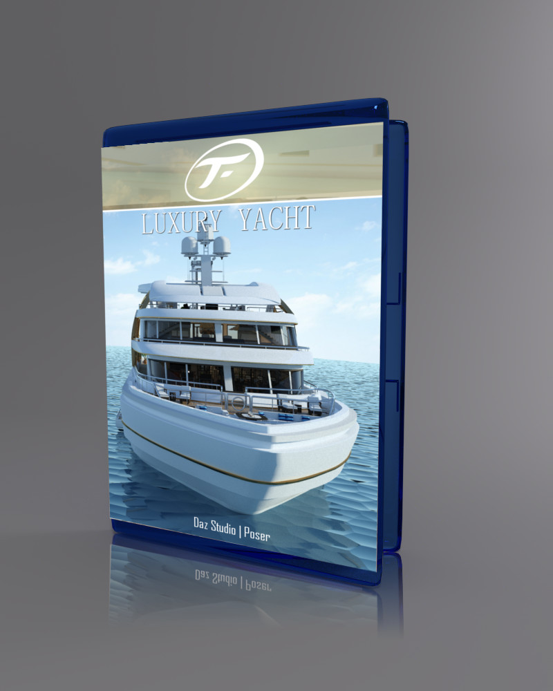 Luxury Yacht_DAZ3D下载站