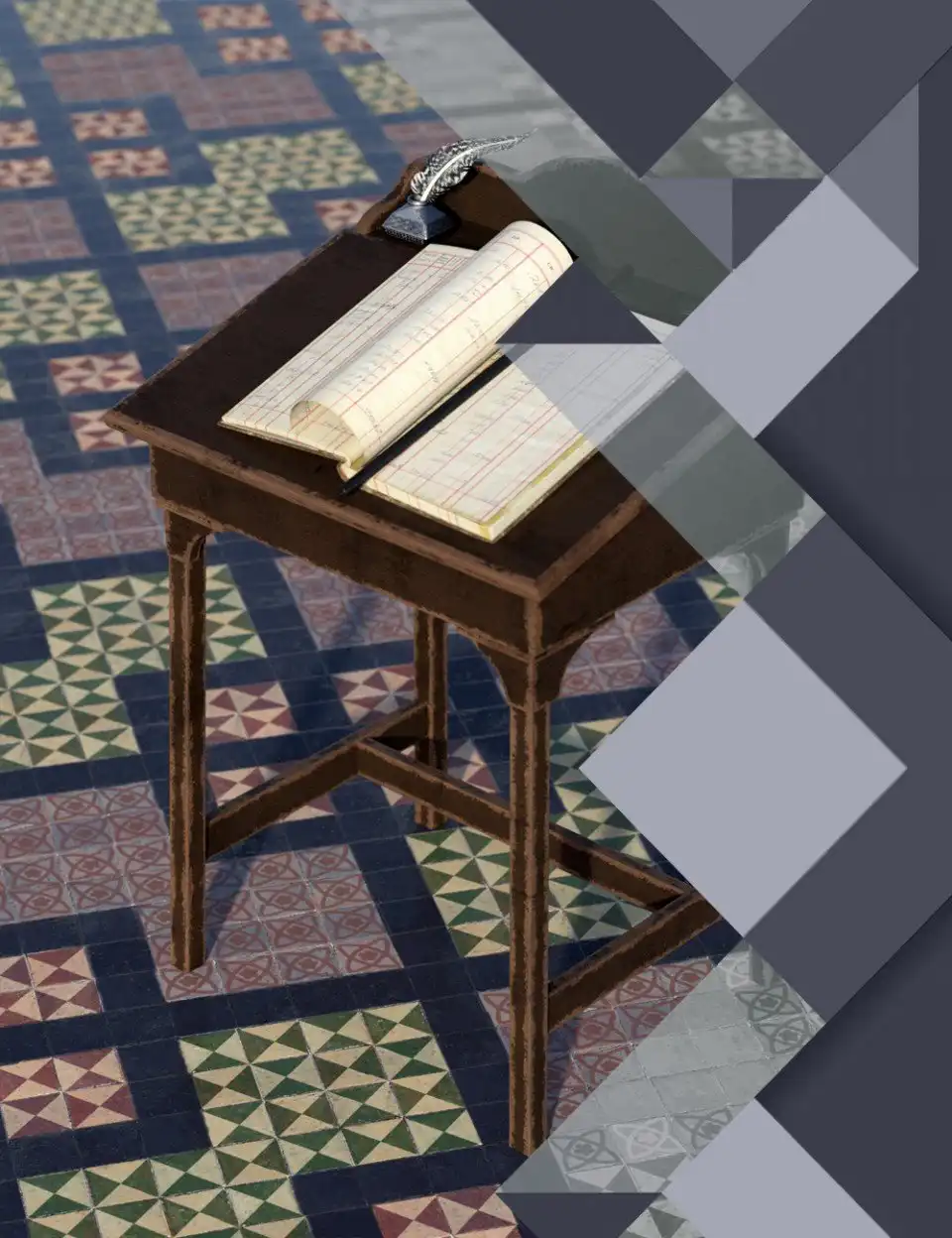 Medieval Church Floor Tile Iray Shaders Vol 2_DAZ3DDL