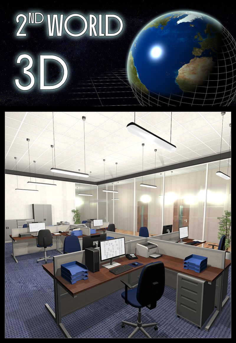 Office Floor_DAZ3D下载站