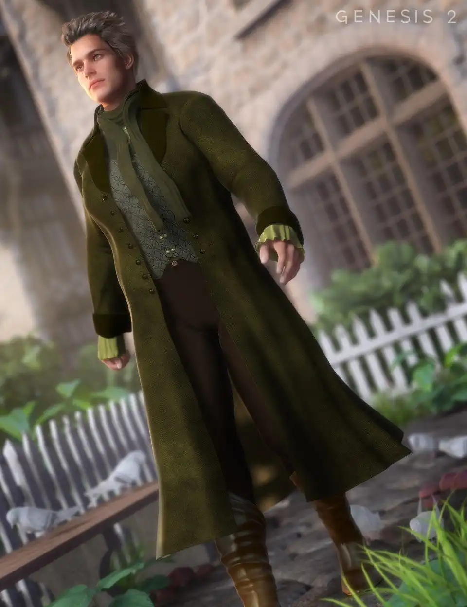 Regency Expansion for Genesis 2 Male(s)_DAZ3D下载站