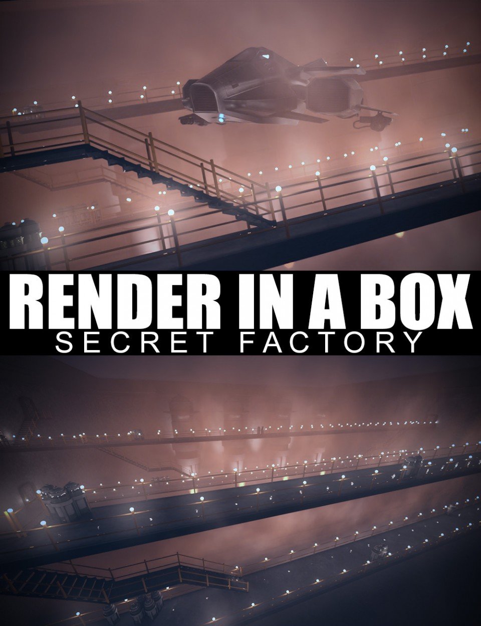 Render In A Box – Secret Factory_DAZ3D下载站