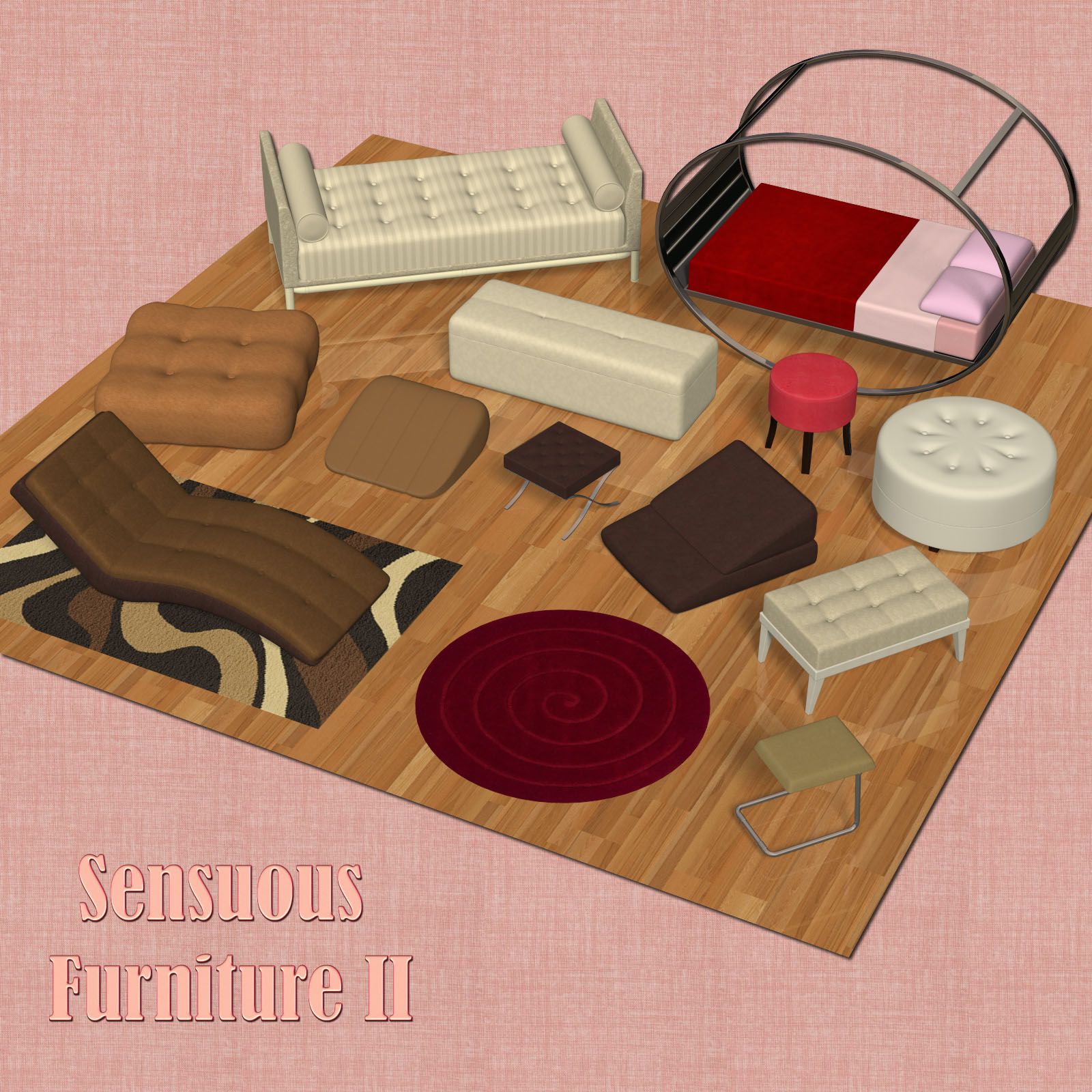 Sensuous Furniture II_DAZ3D下载站