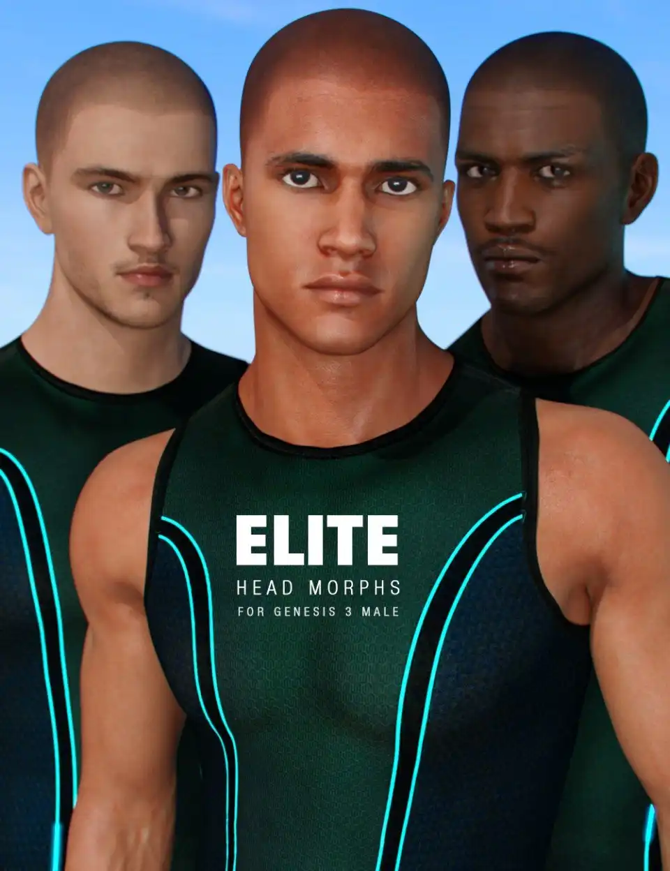 Shimuzu’s Genesis 3 Male Elite Head Morphs_DAZ3DDL