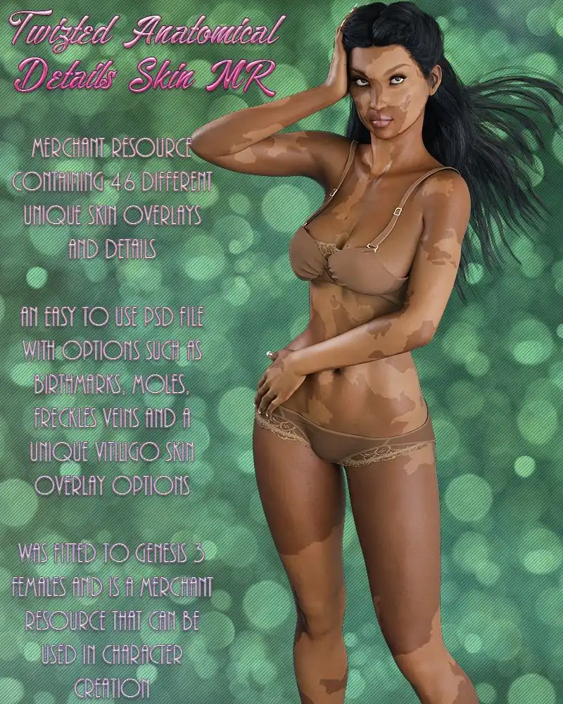 Twizted Anatomical Details Skin MR_DAZ3DDL