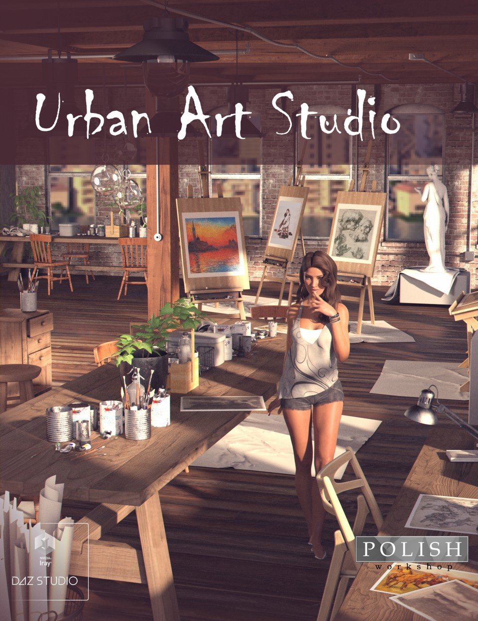 Urban Art Studio_DAZ3D下载站