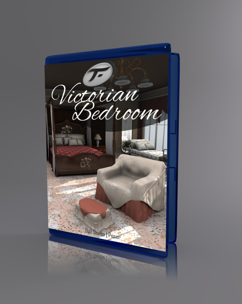 Victorian Bedroom_DAZ3D下载站