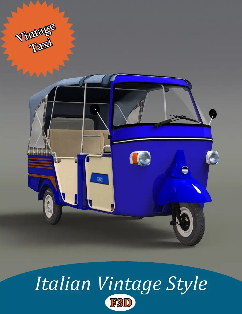 Vintage Taxi_DAZ3DDL