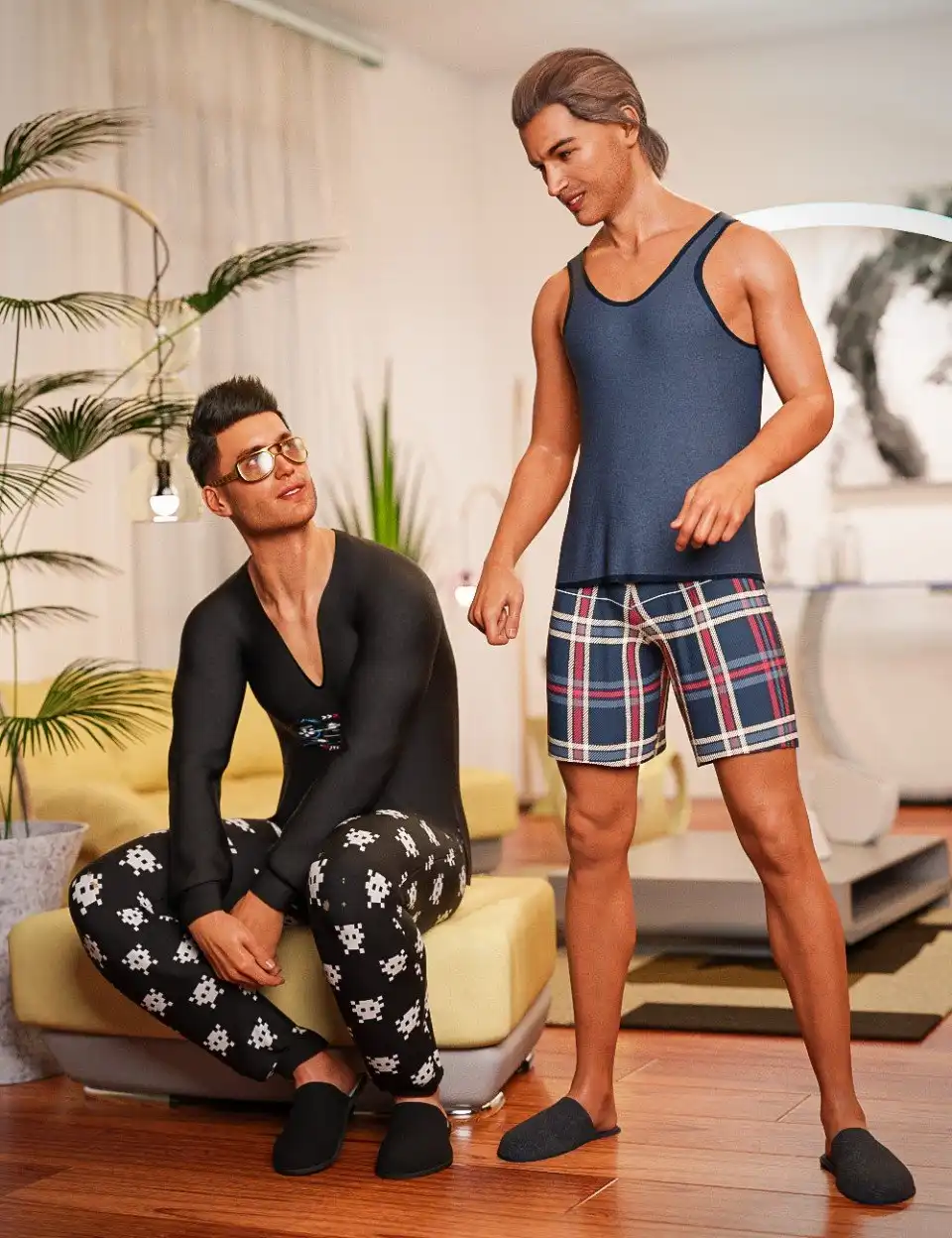 dForce Pajamas: Comfort_DAZ3D下载站