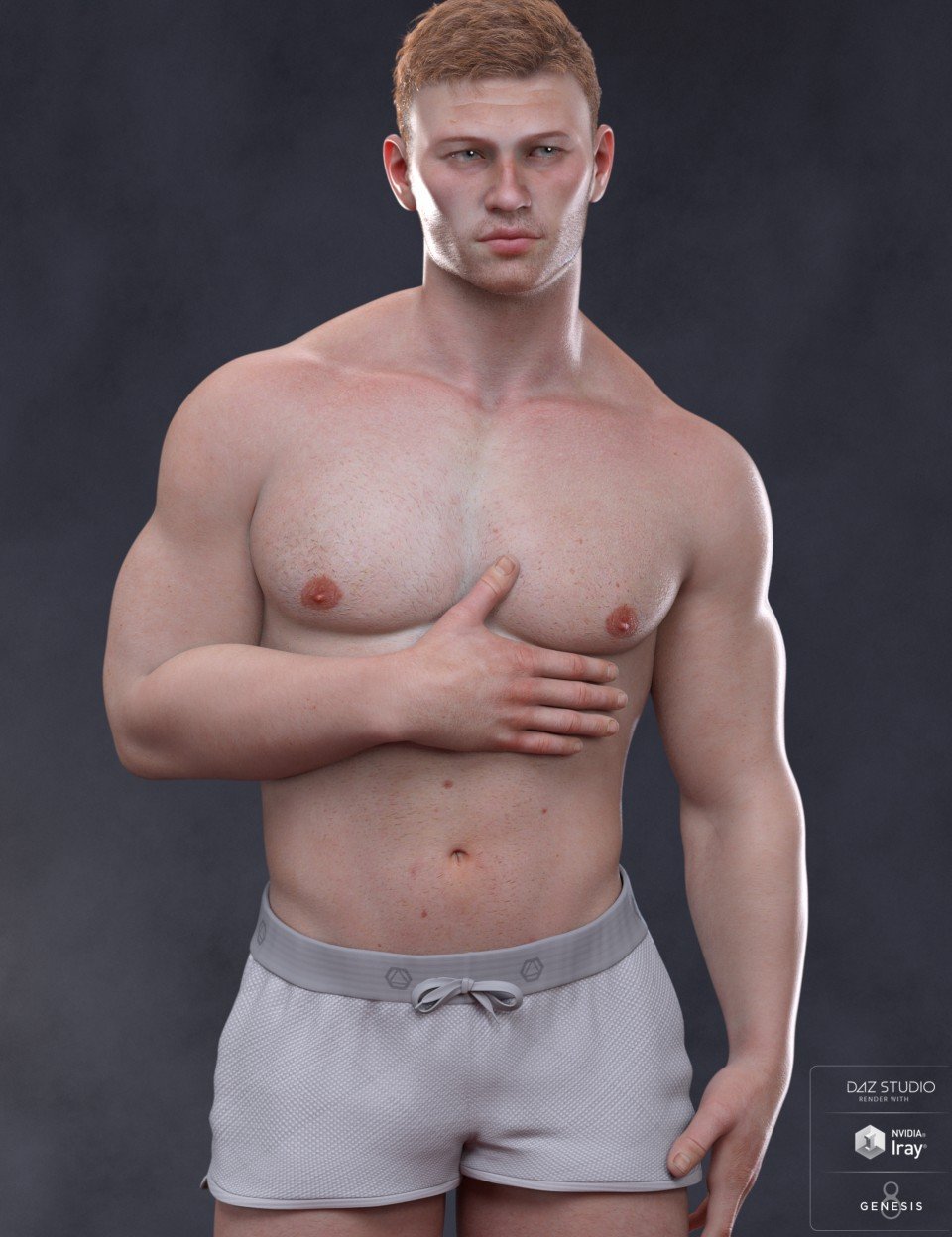 Alexei Materials for Scar 8 and Genesis 8 Male_DAZ3D下载站