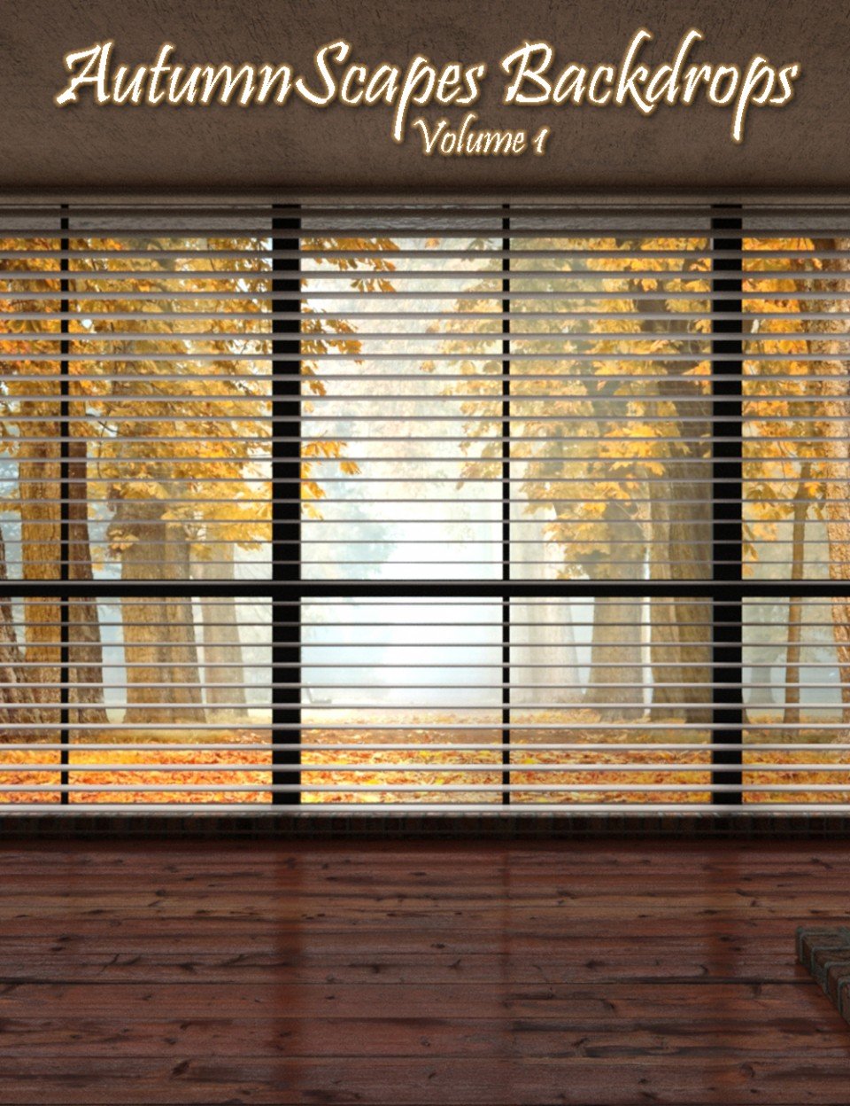 AutumnScapes Backdrops Volume 1_DAZ3D下载站