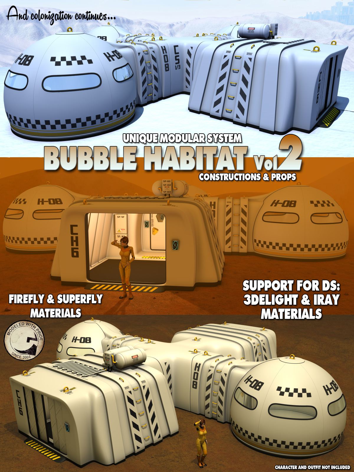 Bubble Habitat Vol2_DAZ3DDL