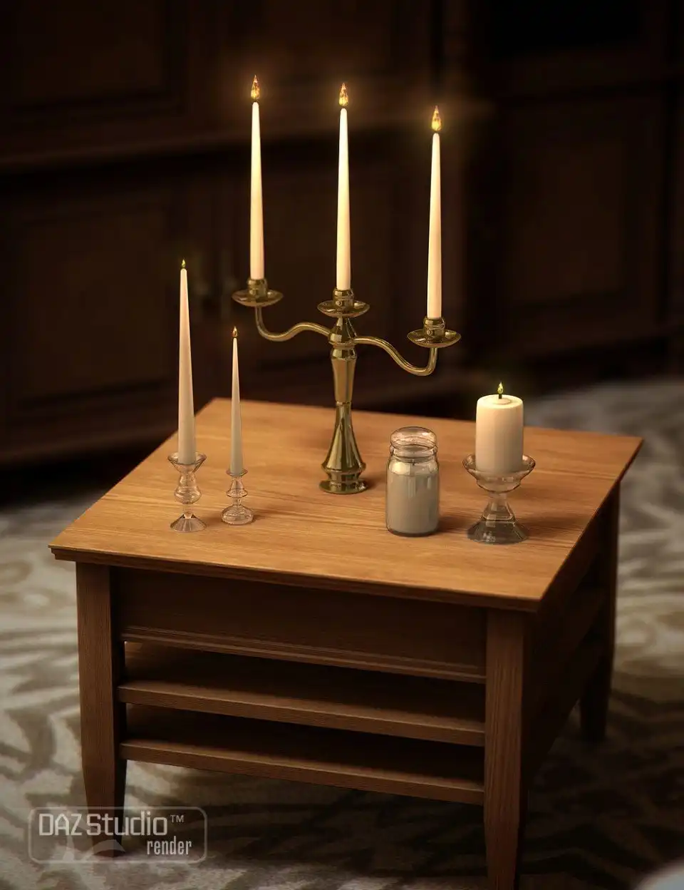 Candle Collection_DAZ3DDL