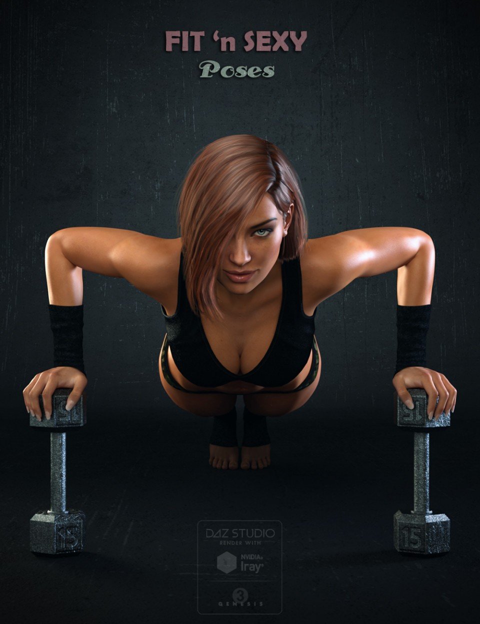 DM’s FIT ‘n SEXY Poses and Props_DAZ3DDL