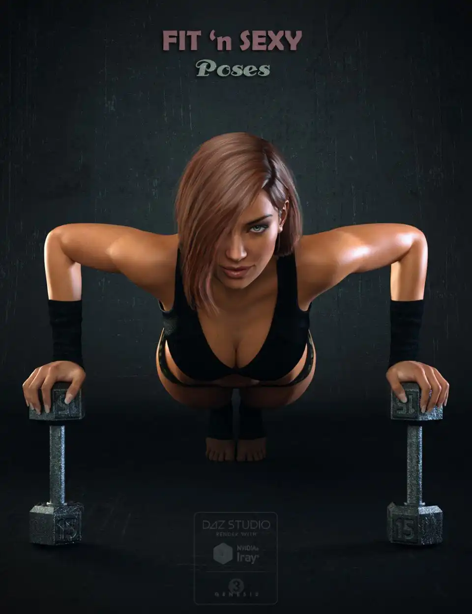 DM’s FIT ‘n SEXY Poses and Props_DAZ3DDL