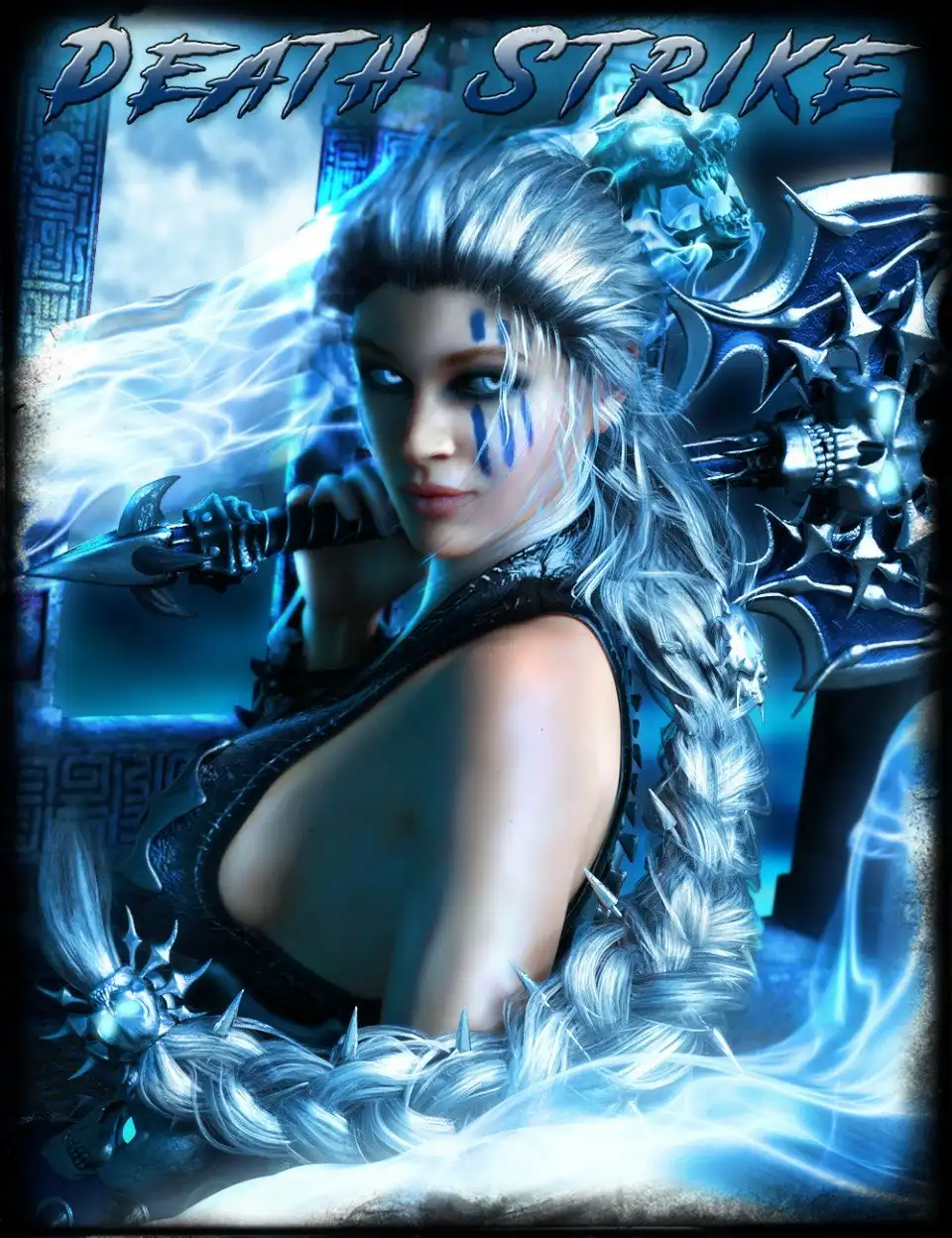 Death Strike Hair for Genesis 8 Female(s)_DAZ3DDL