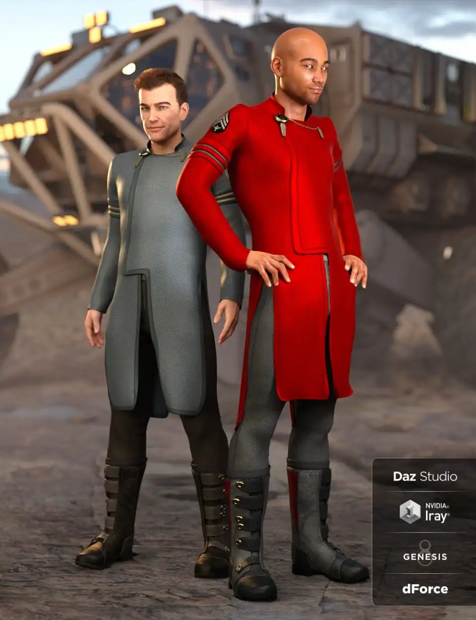 Elite Commander Textures_DAZ3DDL
