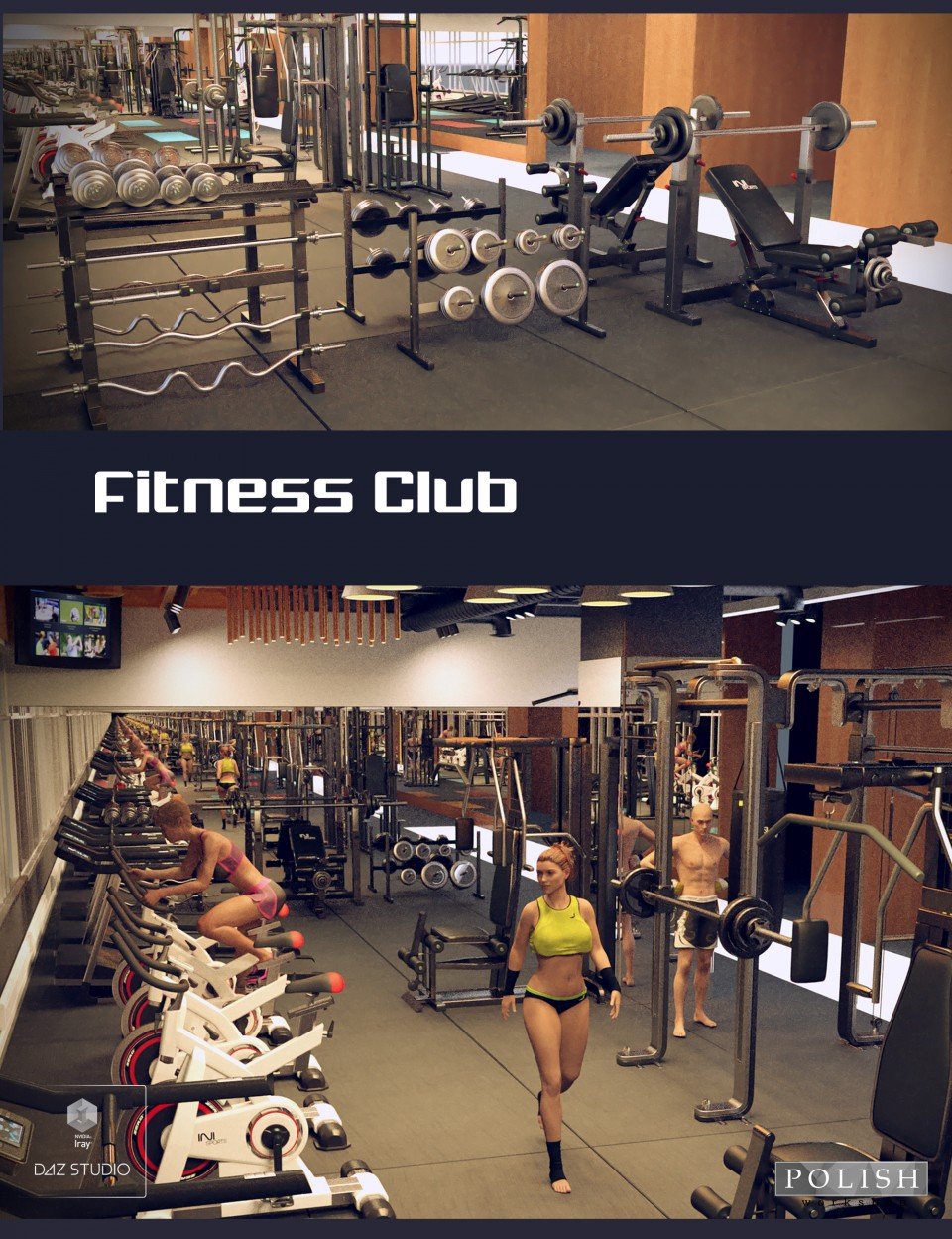 Fitness Club_DAZ3D下载站