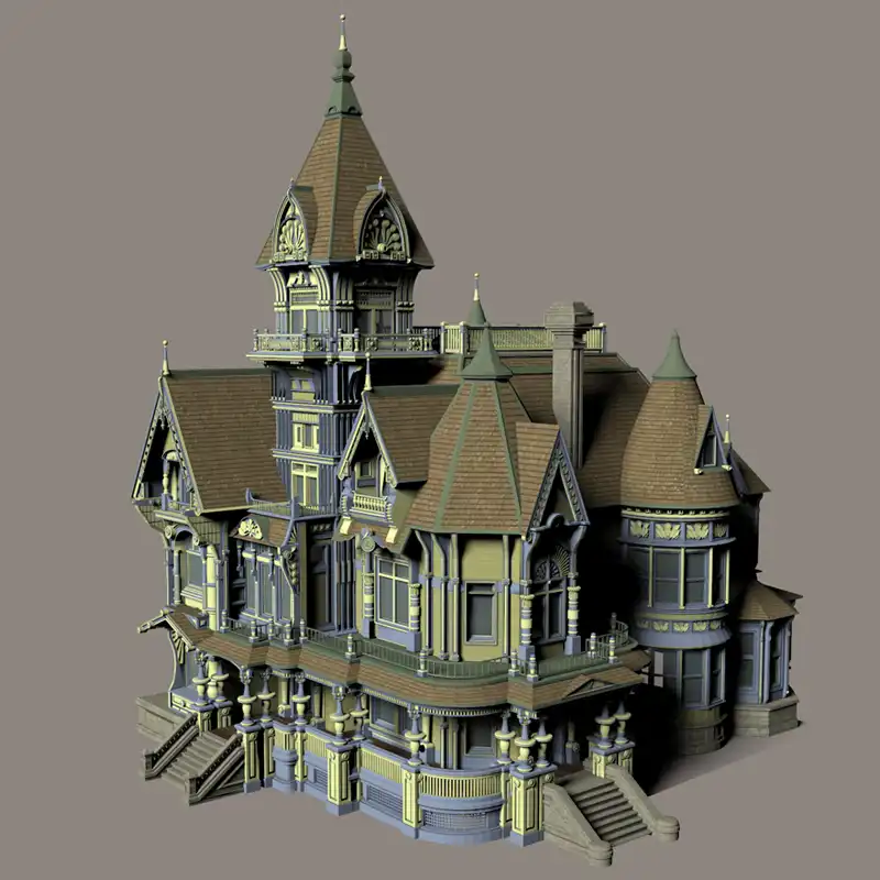MS13 Carson Mansion_DAZ3DDL