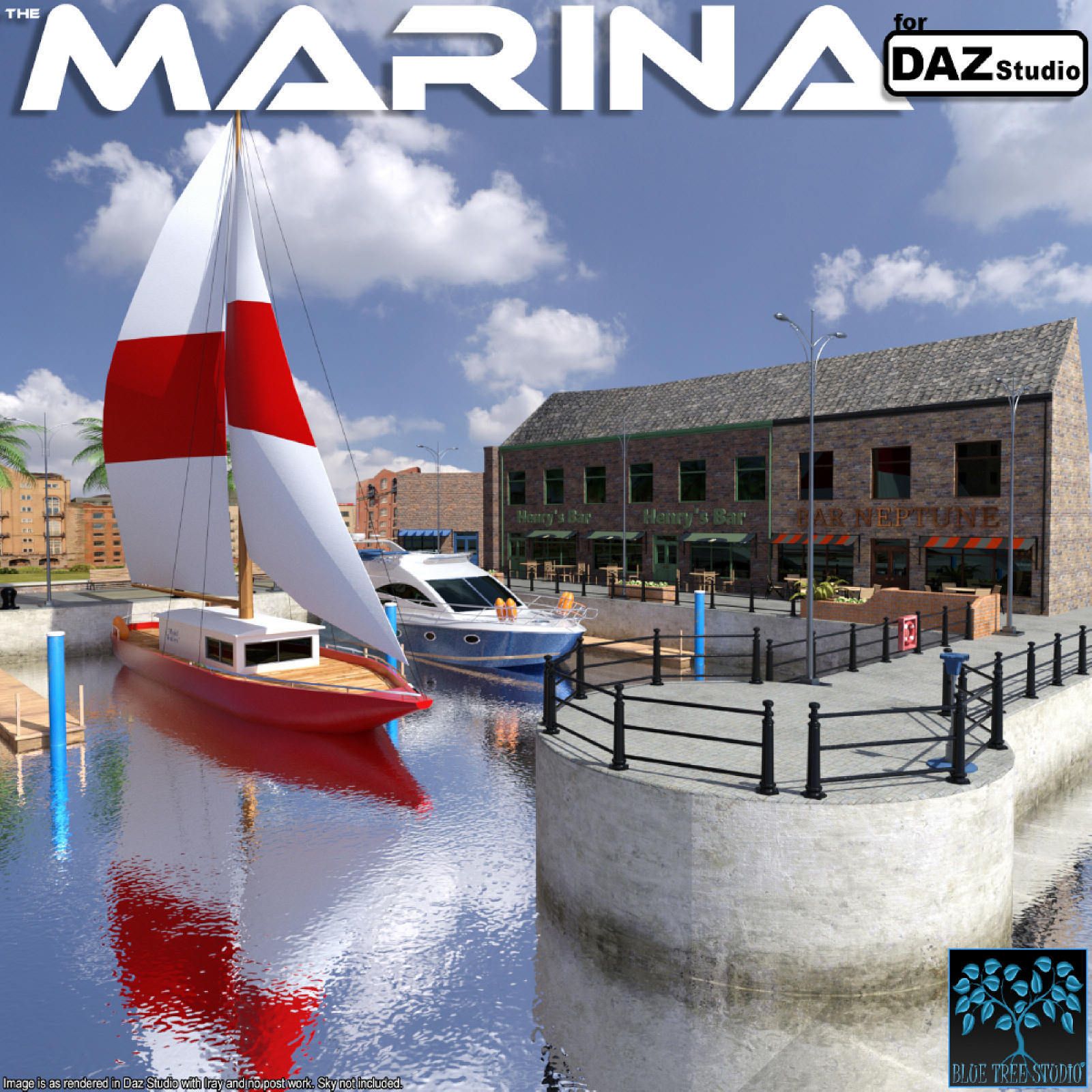 Marina for Daz Studio_DAZ3D下载站
