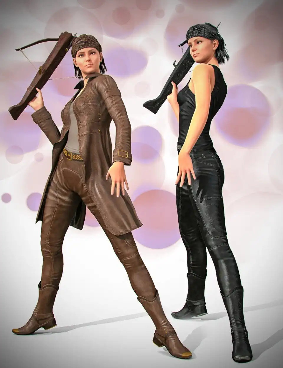 Mec4D The Vampire Huntress for Genesis 2 Female(s)_DAZ3DDL