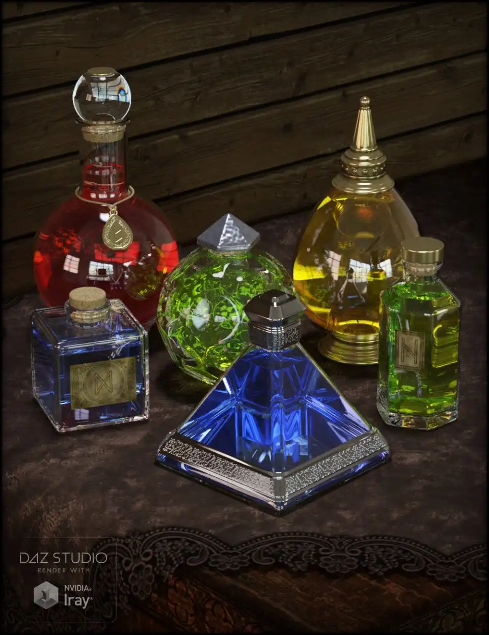 Perfect Potions_DAZ3D下载站