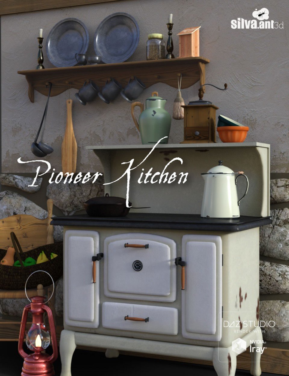 Pioneer Kitchen_DAZ3D下载站