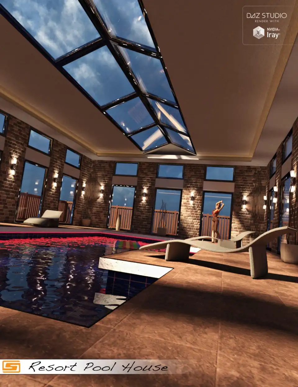 Resort Pool House_DAZ3DDL