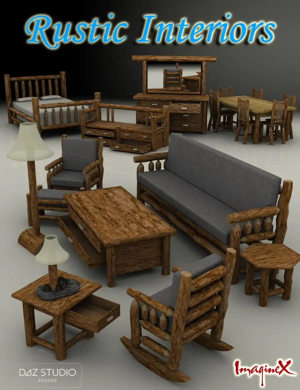 Rustic Interiors_DAZ3DDL