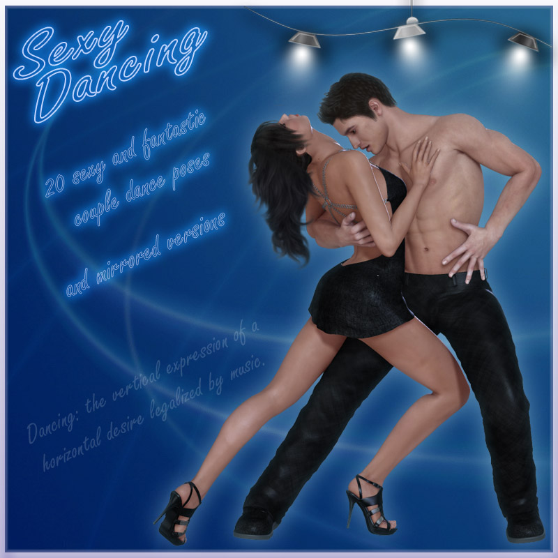 Sexy Dancing V4/M4_DAZ3D下载站